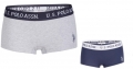 Bild 1 von U.S. POLO ASSN - 2er Pack - Damen Pantys  / (Größe) XL / (Farbe) Grau