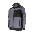 Bild 1 von FORECO Winter-Softshell-Schutzjacke „WSH“ (260 g/m², Schwarz/Grau) [Gr. wählbar]  / (Art) XL