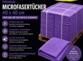 Bild 4 von MF PREMIUM Microfasertücher (40 x 40cm, 300 GSM) Lila
