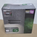 OBI Außenwandleuchte LED 'Vernole' Aluminium dunkelgrau (8,4 W, 850 lm, 3000 K, IP54, schwenkbar)