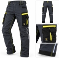 PROCERA Stretch-Arbeitshose 'ZICO' 4-Wege-Stretch Anthrazit [Gr. wählbar]