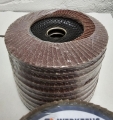Bild 2 von 10x WS24 Fächerscheiben Ø 125 mm (Körnung wählbar)