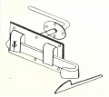 Bild 2 von Türbeschlag Gartentor (verzinkter Stahl, silber)