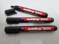 EDDING 300 Permanentmarker schwarz (Rundspitze 1,5-3mm)