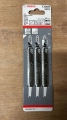BOSCH 3x Stichsägeblätter T308B extraclean for wood