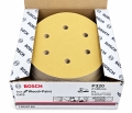 50x BOSCH Klett-Schleifscheiben (Ø 150mm, 6-Loch, P320)