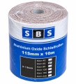 Bild 1 von SBS Schleifpapier-Rolle (115mm x 10m, Korn 60) Aluminium-Oxid