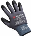6x WÜRTH Arbeitshandschuhe 'Multifit-Nitril' Touchscreenfähig [zum auswählen]