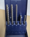 Bild 2 von WS24 Hammerbohrer Satz SDS-plus 4-schneider (5-teilig, Ø 5-10mm)