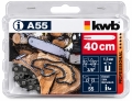 KWB Sägekette (40cm 3/8" 1,3mm 55 Zähne) 'A55'