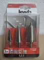 KWB HSS Blechschälbohrer Satz (3-teilig, Ø3-30,5mm)
