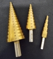 Stufenbohrer Set HSS-TiN (3-teilig, Ø 4-32mm)
