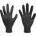 100x Einweghandschuhe Nitril (schwarz, verstärkt) [Gr. wählbar]