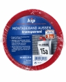 KIP Montageband Aussen Transparent Doppelseitig (19mm x 5m)