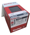 600x FISCHER Gipsfaserplattenschrauben (3,9 x 22mm, PH2)