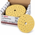 50x BOSCH Klett-Schleifscheiben (Ø 150mm, Multiloch, P320)
