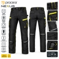 Bild 2 von PROCERA Bund-Arbeitshose 'NEXUS' 4-Way Stretch Schwarz/Gelb [Gr. wählbar]  / (Art) 50