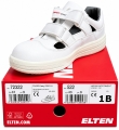 ELTEN Sicherheitssandale 'Pure Easy S1' WEIß (Gr. 43)